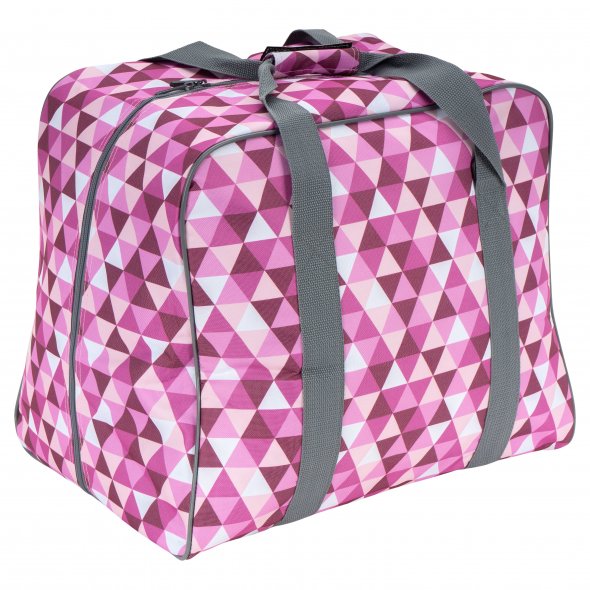 Semplix Overlocktasche Diamond Design (beere/rosa)