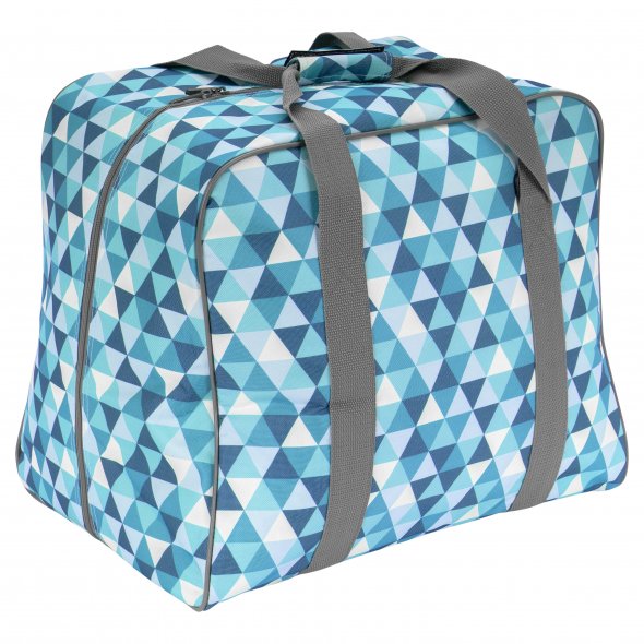 Semplix Overlocktasche Diamond Design (petrol/türkis)