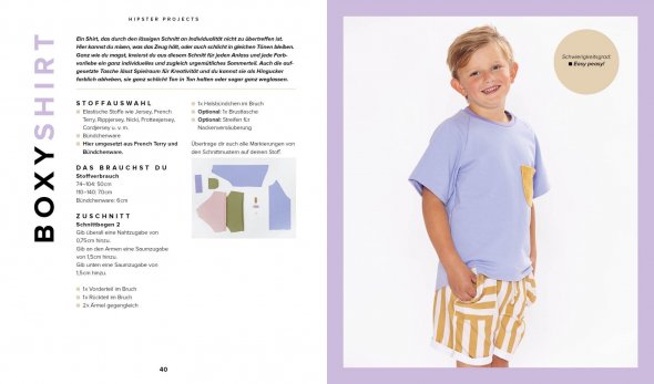 EMF Little Hipster Kinderkleidung nähen (für Größe 74-140)