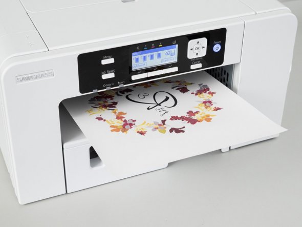 Sawgrass Sublimationsdrucker SG 500 / Starter Kit (A4 Drucker / 20 ml Sublijet Tinte / alle Farben vorhanden)