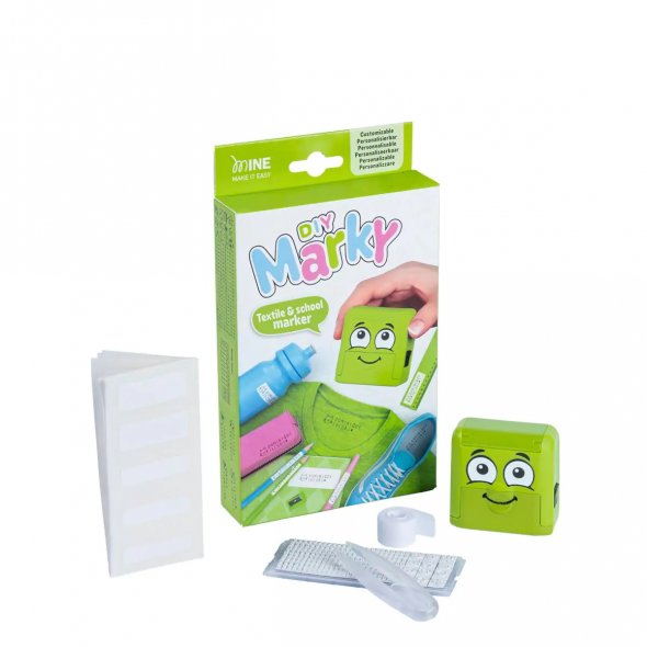 DIY Marky Textilstempel für Kleidung und Kindersachen (verstellbar / versch.Farben)