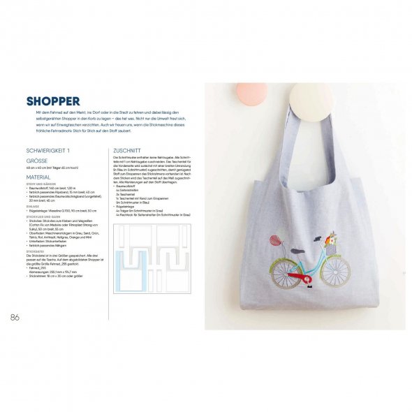 "Sticken mit der Stickmaschine" von Gaby Seeberg-Wilhelm