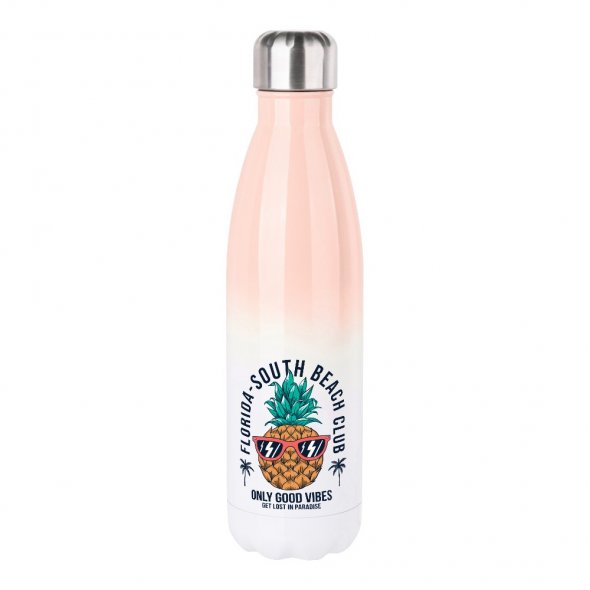 Thermo-Trinkflasche mit Farbverlauf (500 ml / für Sublimationsdrucke geeignet)