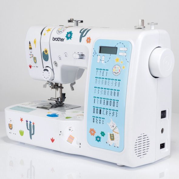 cuci cuci Nähmaschine mit Alpaka Baukastenset