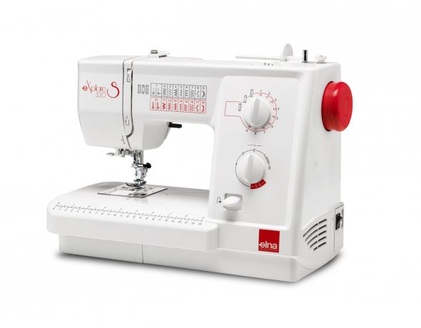 Elna eXplore 320S mechanische Nähmaschine (rot)