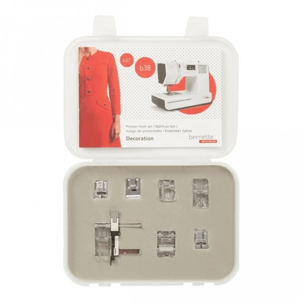 Bernette Nähfuß-Set Decoration für b37/b38