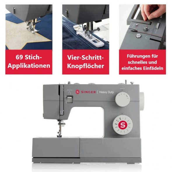 Singer Heavy Duty 4411 mechanische Nähmaschine Gebrauchtmodell