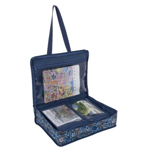 Projekttasche All-in-One Floral (B 34,5 x T 10 x H 26,5 cm)