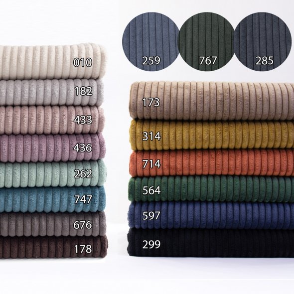 Cord-Samt Stoff uni - Wanja von Swafing: 1,0m