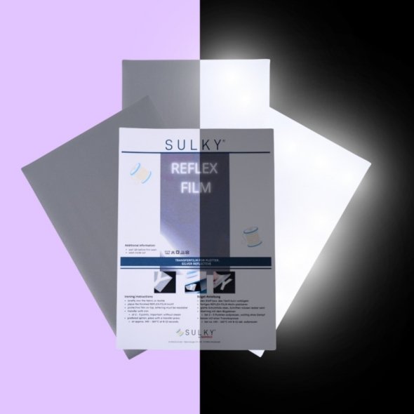 Gunold Sulky Reflex-Film Set (3 Bögen / 30 x 20 cm / Bügelfolie)