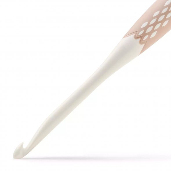 Prym Wollhäkelnadel-Set Ergonomics, Stärke 3/4/5 mm, taupe