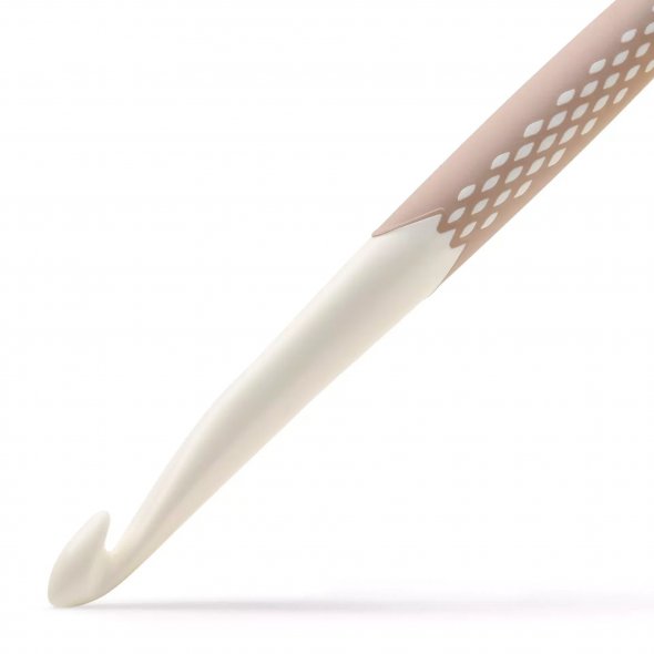 Prym Wollhäkelnadel-Set Ergonomics, Stärke 6/8/10 mm, taupe
