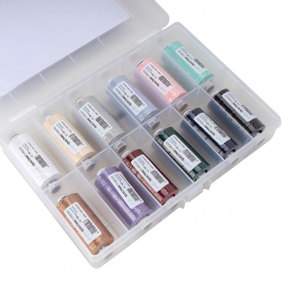 Amann OESD Perfect Quilting No.120 Garnbox Basic (Quiltgarn / 12 Farben a 1000 m)