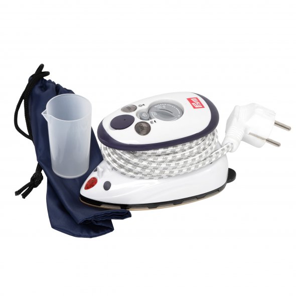 Semplix Mini-Bügeleisen Set + Unterlage Diamond petrol/türkis
