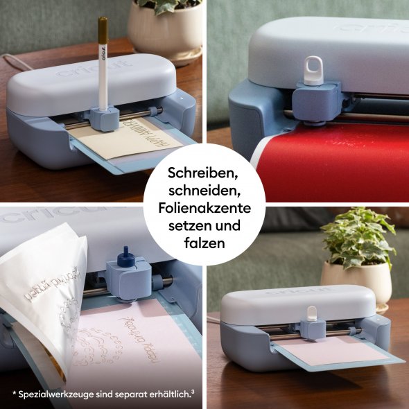 Cricut JOY 2 Schneideplotter (blue) + GRATIS Essential Bundle