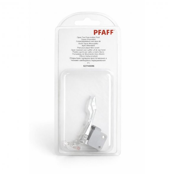 Pfaff transparenter offener Freihandnähfuß