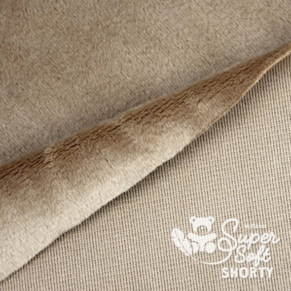 Kullaloo Plüsch SHORTY (Meterware / 1,5 mm Florhöhe / Supersoft / Stoff): 1,0m