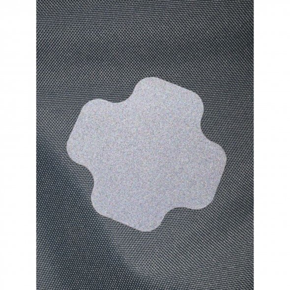 Prym Rub-On Patch REFLECTIVE (3 Stück / schwarz-grau)