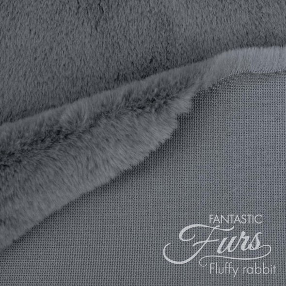 Kullaloo Kunstfell Fluffy Rabbit (Meterware / 12 mm Florlänge / Fantastic Furs / Stoff): 1,0m