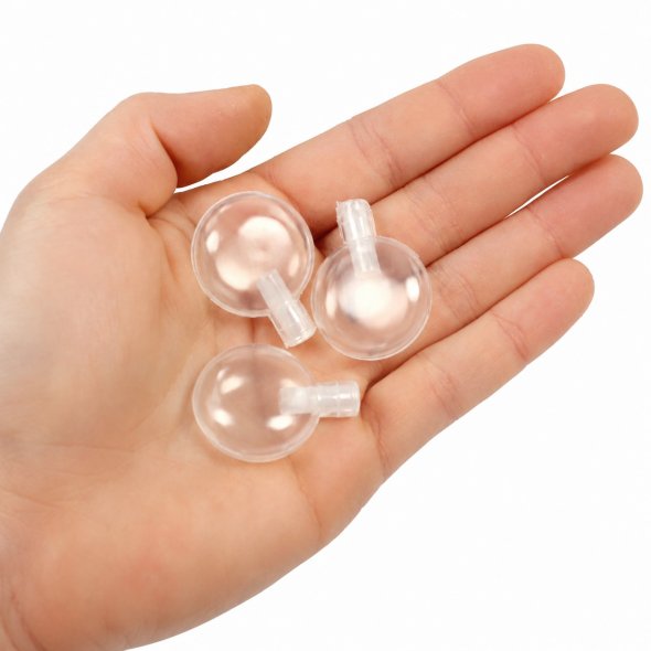Go Handmade Quietscher (Ø 25 mm / 3er Set) für Stofftiere zum Einnähen