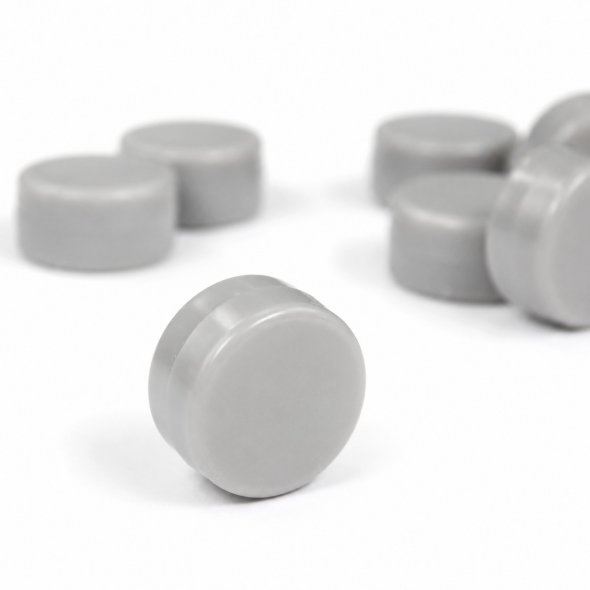 Go Handmade Rasselscheibe (Ø 22 mm / 8er Set) zum Einnähen