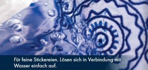 Pfaff Aqua Magic Stabilizer Wide (50,8 x 914 cm / wasserlösliches Stickvlies)