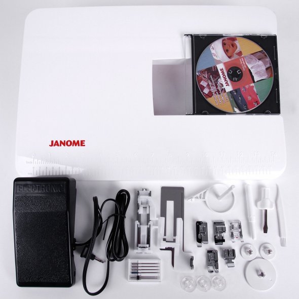 Janome DC 6030 Computer Nähmaschine inkl. großem Anschiebetisch