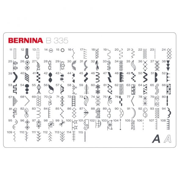 Bernina 335 Computer Nähmaschine Gebrauchtmodell