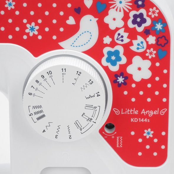 Brother KD 144s Little Angel mechanische Nähmaschine - Kinderleichte Bedienung