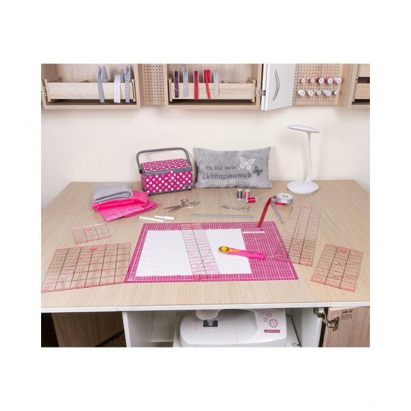 Semplix Rollschneider Maxi (für Links + Rechtshänder/ 45 mm/ pink)