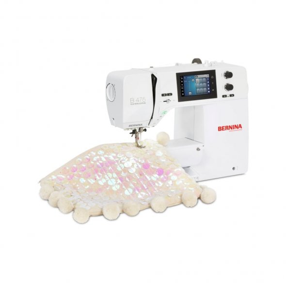 Bernina 475 QE Näh-und Quiltmaschine - jetzt mit Vollschaftfüßchen