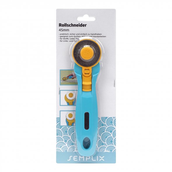 Semplix Schneidematten-Set A3 grau/türkis (Matte 45 x 30 cm)