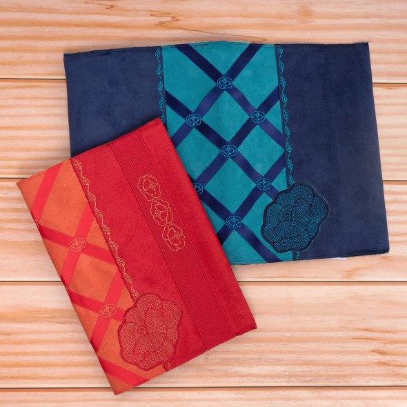 Veganes Leder Double Face (50 x 70 cm / zweifarbig / verschiedene Farben)