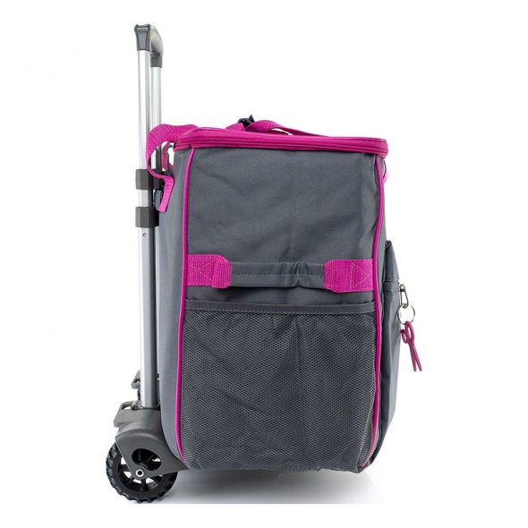 Hemline Nähmaschinen-Trolley M (anthrazit/ magenta)