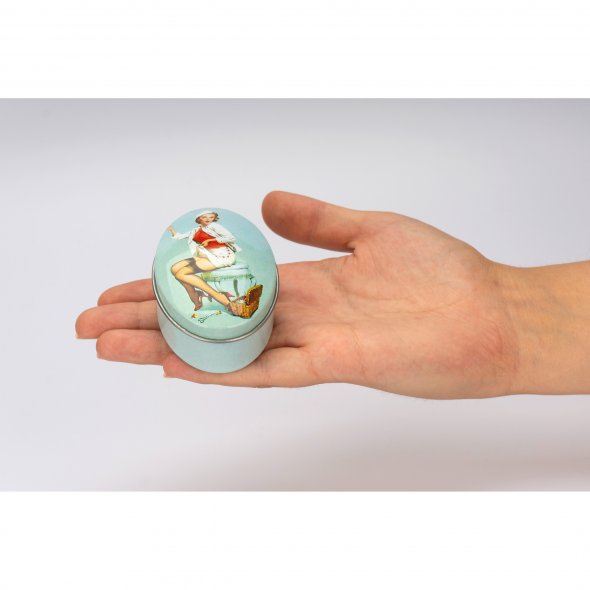 Nostalgiedosen Blechdosen 3er-Set (7 x 4,5 x 3 cm/ verschiedene Designs)