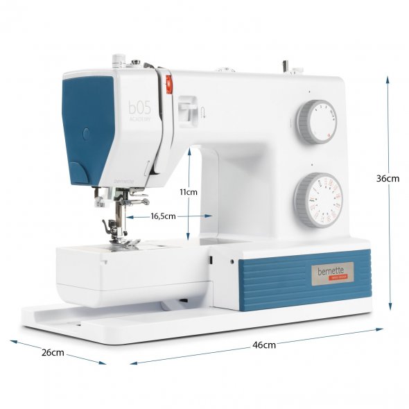Bernette 05 Academy mechanische Nutzstich Nähmaschine