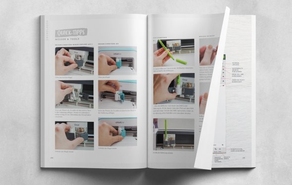 Plotter 1x1 Softcover Buch - Workshop für den Einstieg mit dem Cricut Plotter
