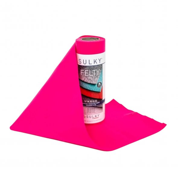SULKY Felty - Stickfilz uni (Polyester/ 1,5 mm/ Rolle/ versch. Farben)