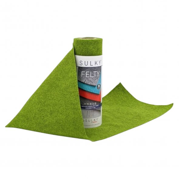 SULKY Felty - Stickfilz meliert (Polyester/ 1,5 mm/ Rolle/ versch. Farben)