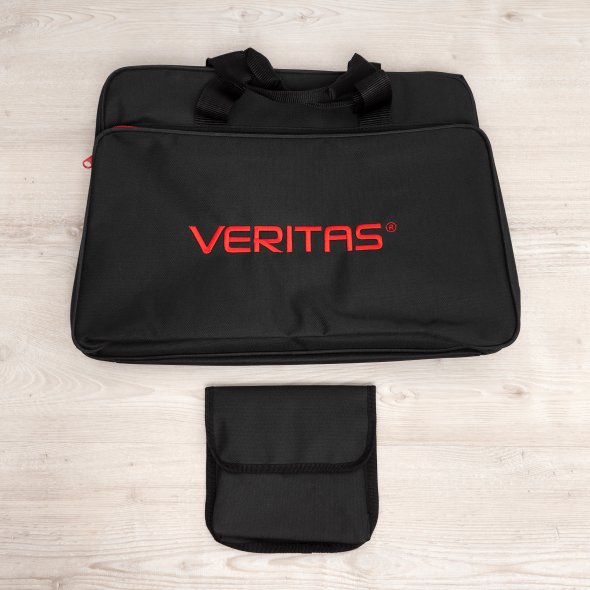Veritas Nähmaschinentasche (schwarz/ rot)