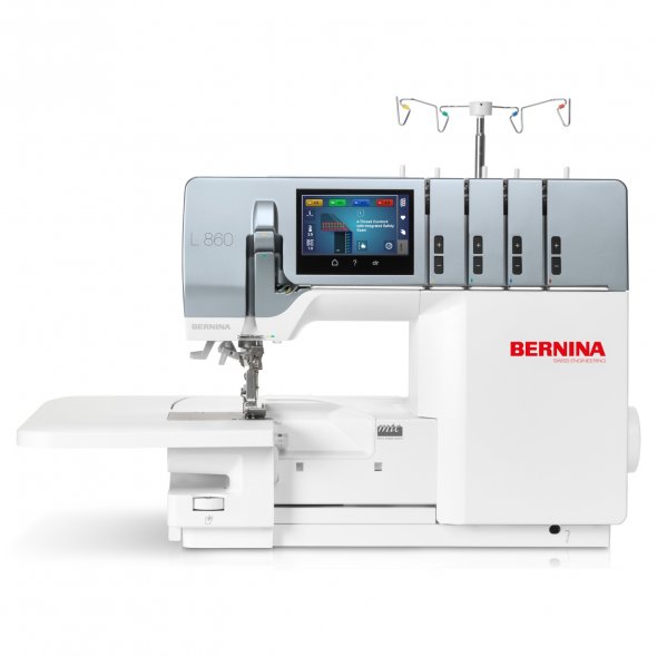 Bernina L 860 - 4 Faden Overlocker mit Lufteinfädelung und Einweisungsvideo gratis!