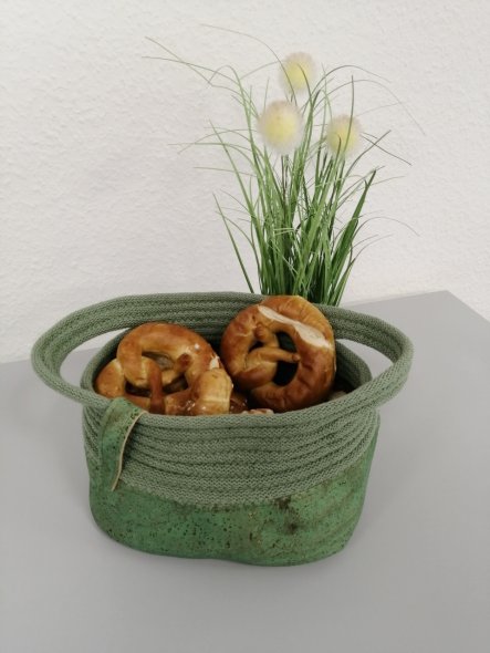 Kordel-Garn 100% recycelt Cotton/ Polyester (20 m/ 9 mm/ versch. Farben)