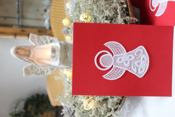 Windesign Stickmuster USB "Lace-Engel" (7 Lace-Stickmuster)