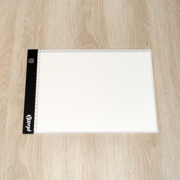 PlottiX Lightpad dimmbar (335 x 235 x 3,5 mm/ Arbeitsfläche 308 x 235 mm)