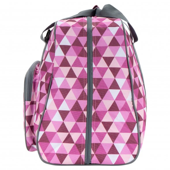 Semplix Nähmaschinentasche Diamond Design (beere/rosa)