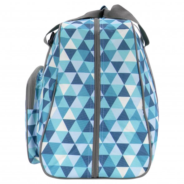 Semplix Nähmaschinentasche Diamond Design (blau/petrol)