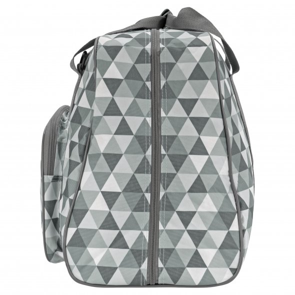 Semplix Nähmaschinentasche Diamond Design (stein/grau)