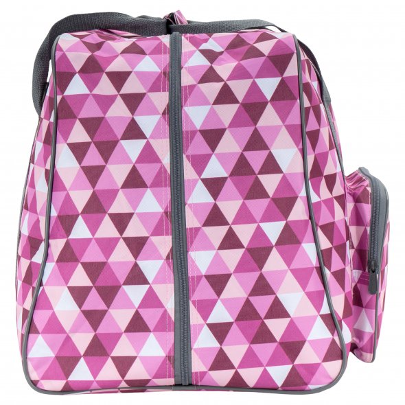 Semplix Overlocktasche Diamond Design (beere/rosa)