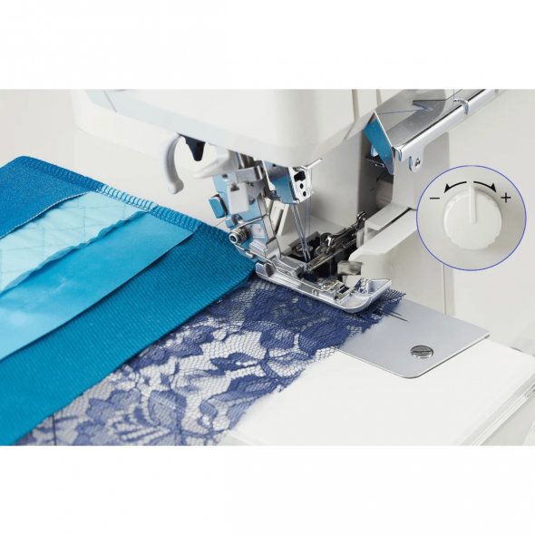 Juki MO-3500 Sumato 2/3/4 Faden Overlock mit Lufteinfädelung