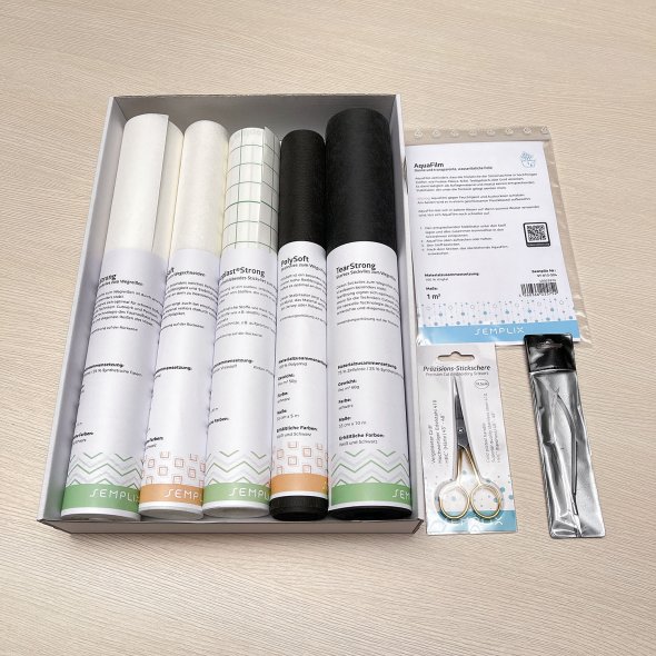 Semplix Profi Starter-Set 10-teilig für Brother PR Stickmaschinen